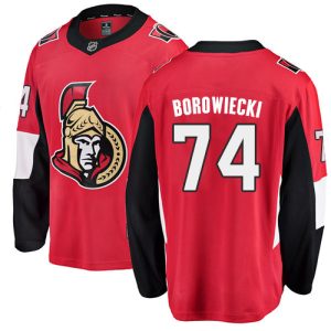 Herren Ottawa Senators Eishockey Trikot Mark Borowiecki #74 Breakaway Rot Fanatics Branded Heim